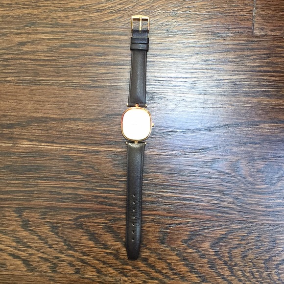 Brown and Gold 18K Titan Watch - Picture 2 of 5